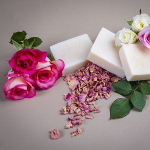 Rosebud Meadow Rose & Geranium Goats Milk Soap